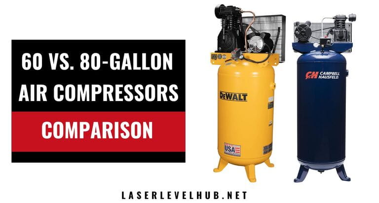 60 vs. 80-Gallon Air Compressors: Which One to Buy? 60 vs. 80-Gallon Air Compressors: Which One to Buy?