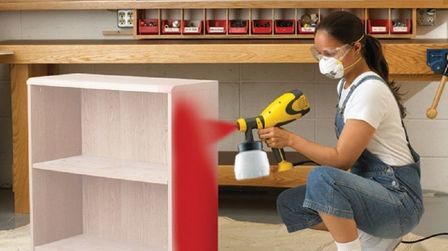 How to Paint Kitchen Cabinets With a Sprayer?