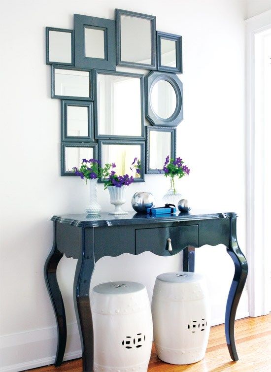 mirror-collage-on-wall mirror-collage-on-wall